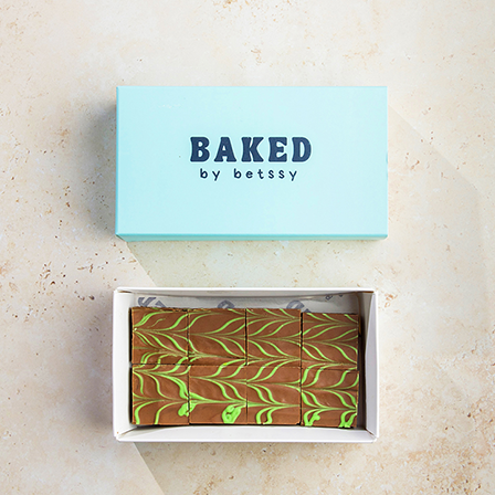 Royal Pistachio Kunafa Brownie 8 PCS