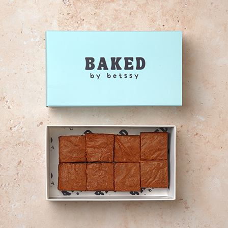 Double Chocolate Fudge Brownie 8 pcs